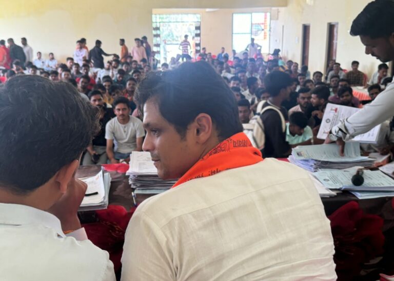 युवाओं को रोजगार दिलाने के लिए मैं लगातार प्रयास करता रहूंगा: आकाश सिंह राजपूत