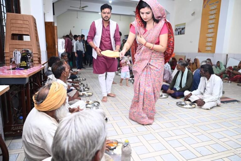 अर्पित ने अन्नपूर्णा सेवा प्रकल्प शुरू कर मनाया जन्मदिन