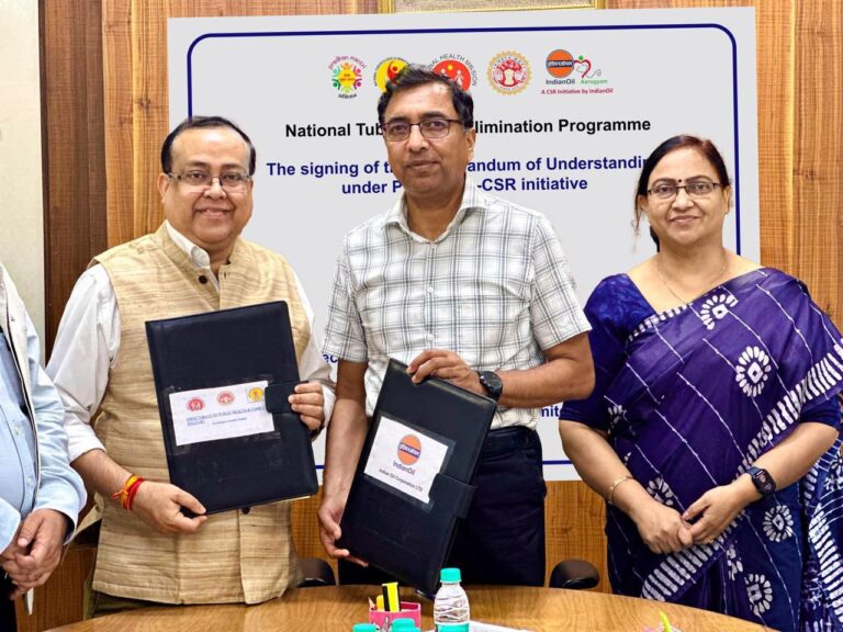 MP: टीबी निदान सेवाओं के विस्तारीकण के लिए आईओसीएल के साथ एमओयू