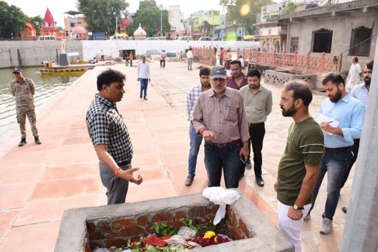 सागर में दुर्गा, गणपति उत्सव के लिए चकराघाट पर स्थाई कुंड बनेगा