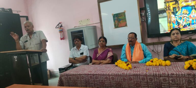 सागर में शास कला एवं वाणिज्य महाविद्यालय में कृष्ण जन्माष्टमी पर कार्यक्रम आयोजित हुआ