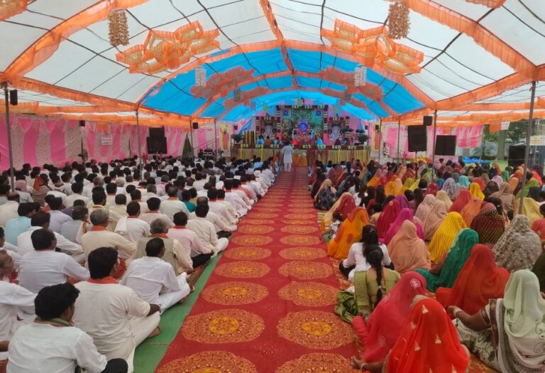 24 घंटे का श्री अखंड दुर्गा चालीसा पाठ सम्पन्न,सैकड़ो भक्तों ने लिया पाठ का लाभ