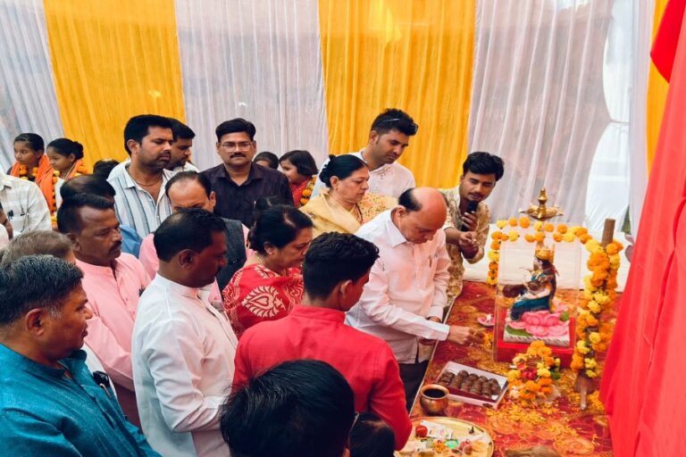 सागर में 7 करोड़ की लागत से 61 विकास कार्यों का सांसद-विधायक ने किया भूमिपूजन