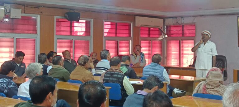 सागर में कर्मचारी संघ की हुई बैठक, मांगों न मानी तो आंदोलन की चेतावनी