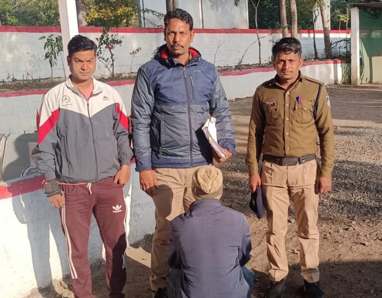 3 हजार रुपये के ईनामी आरोपी को सागर पुलिस ने किया गिरफ्तार