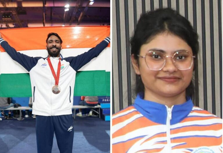 मध्यप्रदेश के कपिल परमार और रुबीना फ्रांसिस को अर्जुन अवार्ड