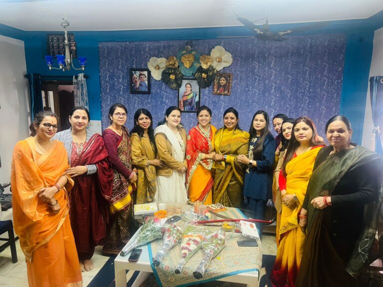 क्षत्रिय महासभा की नव नियुक्त अध्यक्ष प्रीति सिंह राजपूत का मातृशक्ति ने सम्मान किया