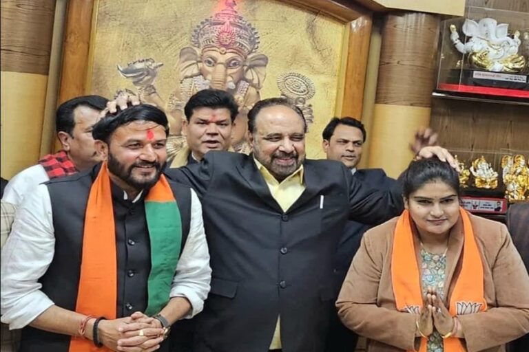 भारतीय जनता पार्टी के नवनियुक्त सागर जिलाध्यक्ष श्याम तिवारी ने वरिष्ठ नेताओं से भेंट कर आभार व्यक्त किया