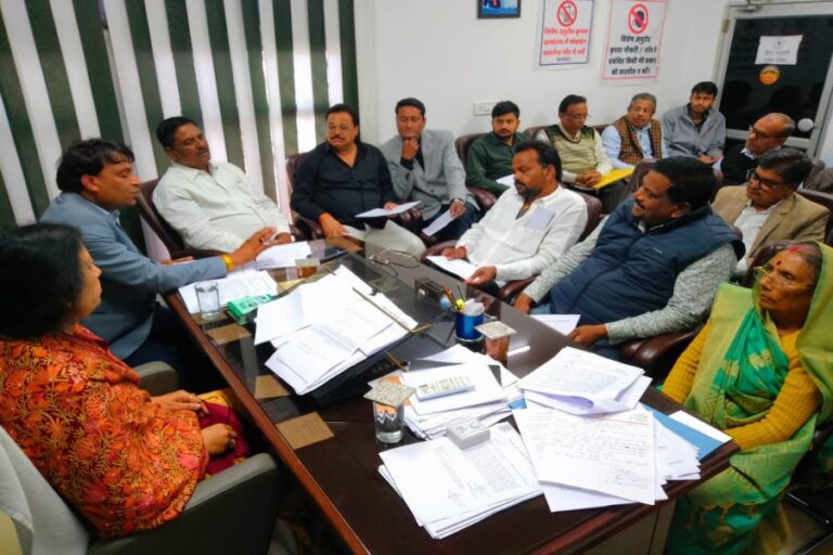 सागर में महापौर परिषद की बैठक सम्पन्न, इन निर्णयों पर बनी सहमति