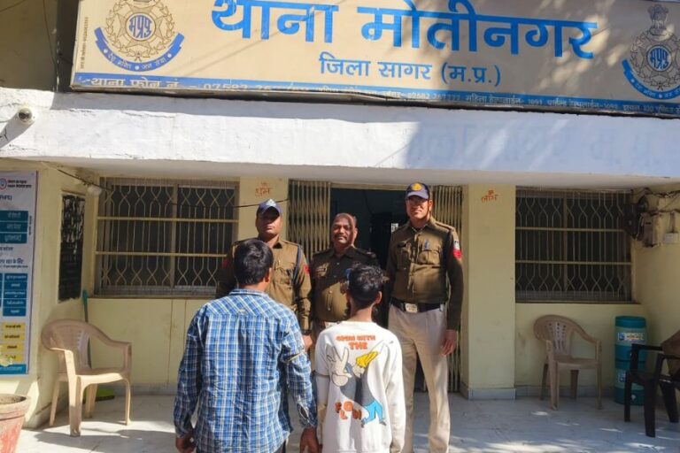 सागर में जान से खत्म करने के उद्देश्य से चाकू तलवारों से हमला करने वाले यह आरोपी गिरफ्तार हुए