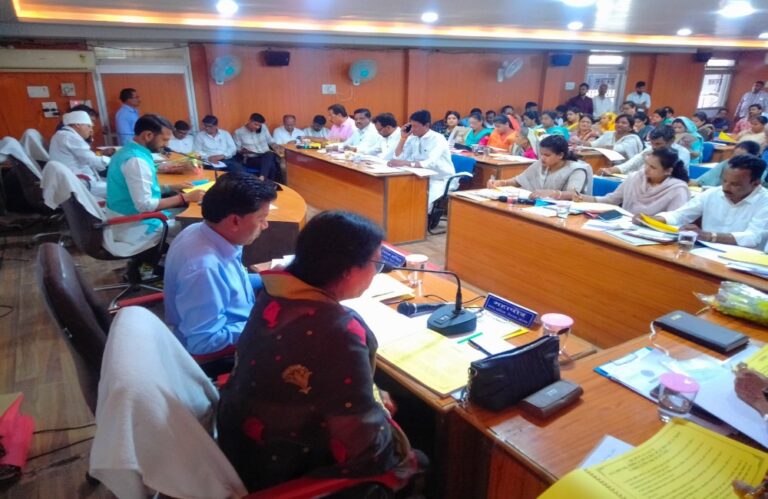 सागर में निगम परिषद का साधारण सम्मेलन: लगेगे वाईफाई, जलकर में वृद्धि नही