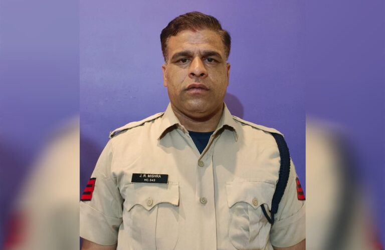 सागर के एक मात्र प्रधान आरक्षक को “उत्कृष्ट सेवा पदक” से किया जाएगा सम्मानित