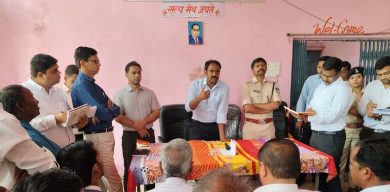 कलेक्टर ने किया उल्दन बांध परियोजना का निरीक्षण, दिए आवश्यक निर्देश