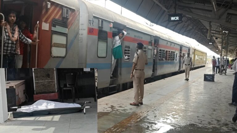 सागर स्टेशन पर चलती ट्रेन के शौचालय में युवक ने की आत्महत्या, नहीं हुई पहचान