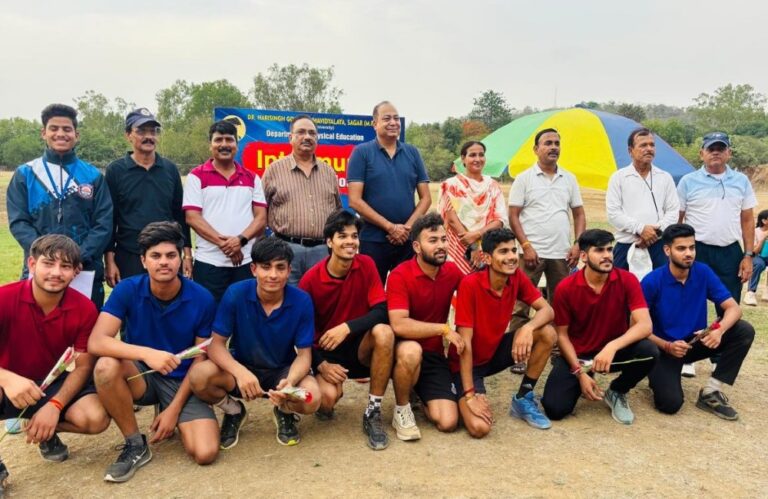 विश्वविद्यालय:  पटेल हॉउस ने जीता हैंडबॉल इंट्राम्यूरल टूर्नामेंट