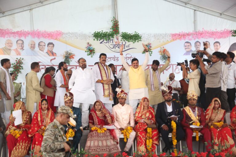 सामाजिक समरसता का महाकुंभ मुख्यमंत्री कन्यादान विवाह समारोह- पूर्व मंत्री गोपाल भार्गव