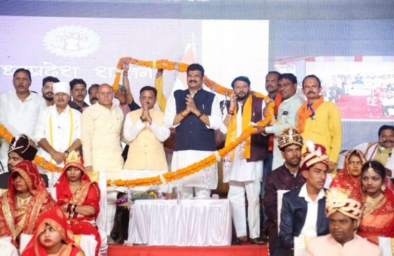 बेटियां वरदान होती हैं इनका कन्यादान करने से बड़ा कोई दान नहीं –विधायक श्री लारिया