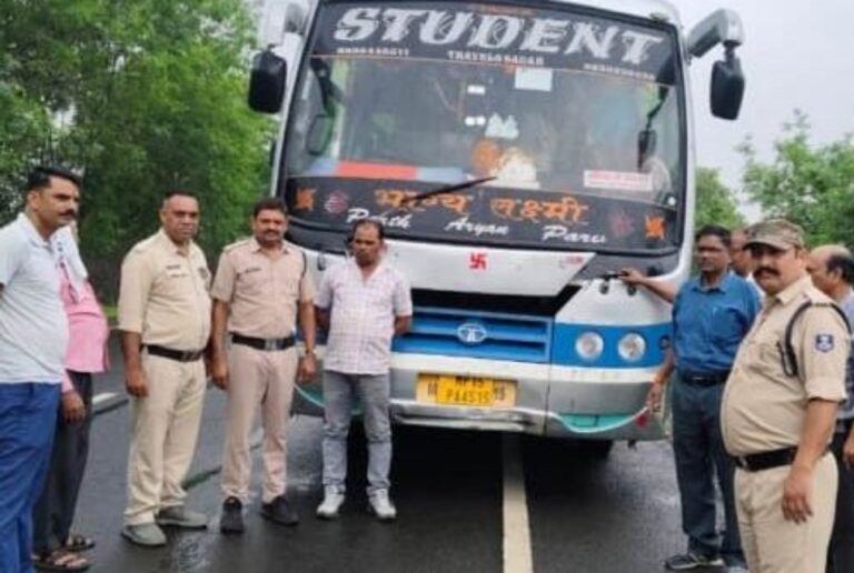 सागर में 9 वाहनों पर परिवहन विभाग की कार्यवाही, मोटा जुर्माना लगाया गया