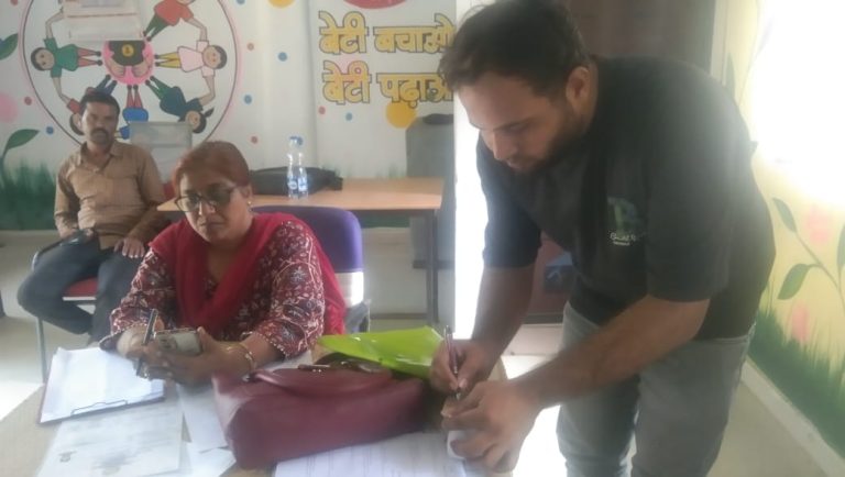 खाद्य सुरक्षा प्रशासन एवं पुलिस प्रशासन की संयुक्त कार्यवाही