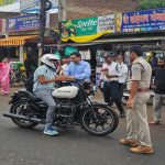 “सड़क सुरक्षा जीवन रक्षा” सागर यातायात जागरूकता हेतु चौराहे पर विशेष अभियान