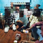 सागर पुलिस ने पकड़े  09 जुआरी, नगदी व ताश की जब्त