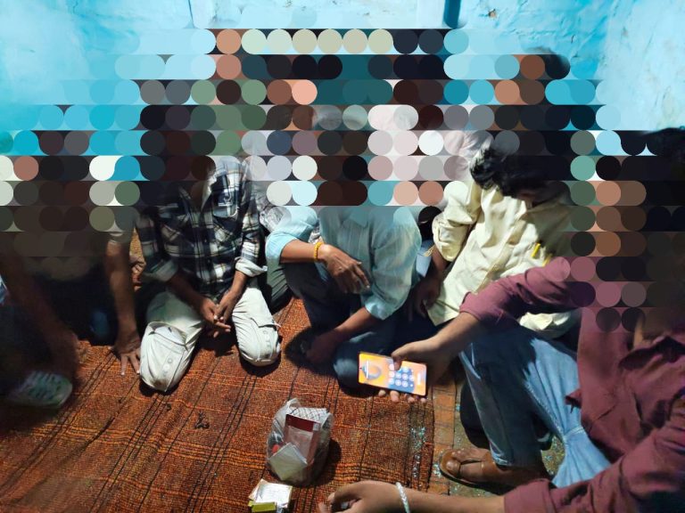 सागर पुलिस ने पकड़े  09 जुआरी, नगदी व ताश की जब्त