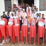 विधायक शैलेंद्र जैन ने विश्वकर्मा समाज को दिए 200 कुर्सियाँ और बर्तन, पर्यावरण संरक्षण व रोजगार का संदेश भी दिया