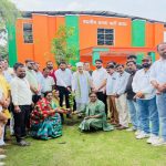 सागर में स्वतंत्रता संग्राम के महानायको की जयंती पर भाजपा कार्यालय में हुआ पौधारोपण