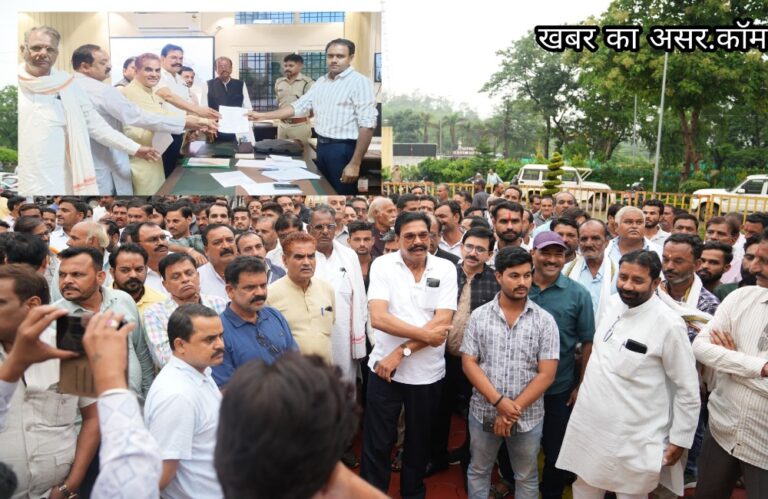 सागर में जिला क्षत्रिय समाज ने कलेक्टर एवं पुलिस अधीक्षक को सौंपा ज्ञापन, झूठी FIR पर विरोध जताया