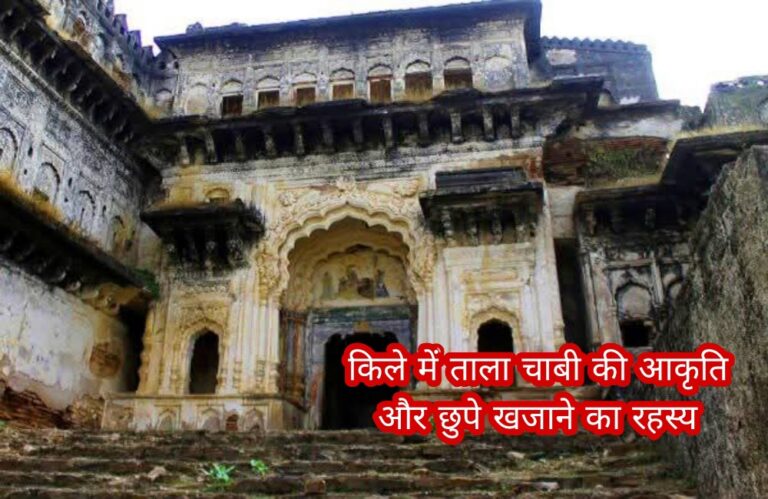 बुंदेलखंड के इस किले में ताला चाबी की आकृति छुपे खजाने की ओर करती हैं इशारा