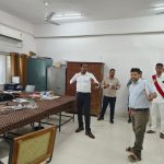 कलेक्टर ने किया भू-अर्जन शाखा का निरीक्षण, दिए आवश्यक निर्देश