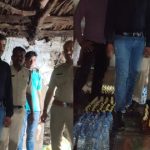 अवैध शराब के विरुद्ध सघन अभियान के तहत पुलिस की कार्यवाही, 561 क्वार्टर देशी शराब जप्त