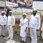 सेवादल परिवार का मासिक ध्वज वंदन कार्यक्रम नमकमंडी में हुआ संपन्न