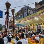 लोकदेवता श्री जाहरवीर गोगादेव महाराज के दिव्य भव्य झंडा निशानों की शोभा यात्रा निकाली गई