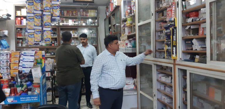 सागर में मेडिकल दुकानों पर छापामार कार्यवाही, नकली दवाओं..