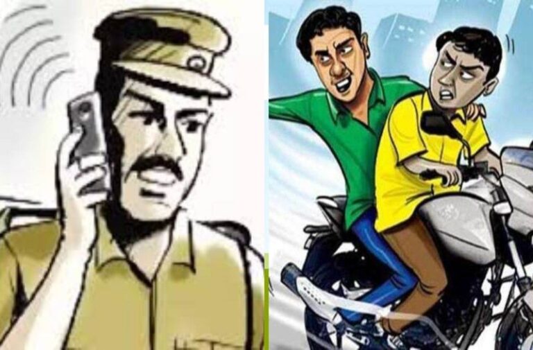 सागर में बाइक चोर पकड़ने गई पुलिस के हाथ खाली, सामने भागा चोर