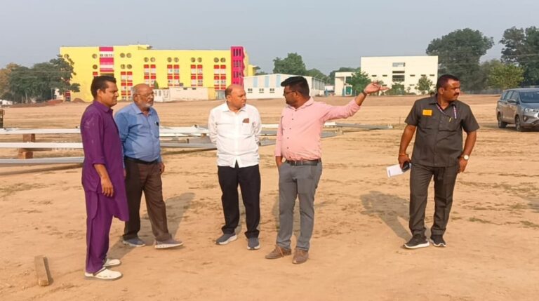 विधायक लारिया ने पंचकल्याणक प्रतिष्ठा महोत्सव की तैयारियों का जायजा लिया