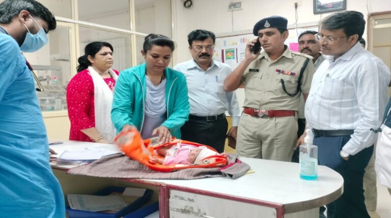 शिवपुरी में अस्पताल से गायब नवजात सागर पुलिस ने खोजा, आरोपी महिला भी गिरफ्तार