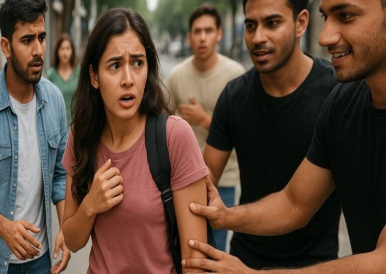 सागर के कोतवाली क्षेत्र में युवती से बीच बाजार छेड़छाड़, आरोपी को लोगों ने पीटा