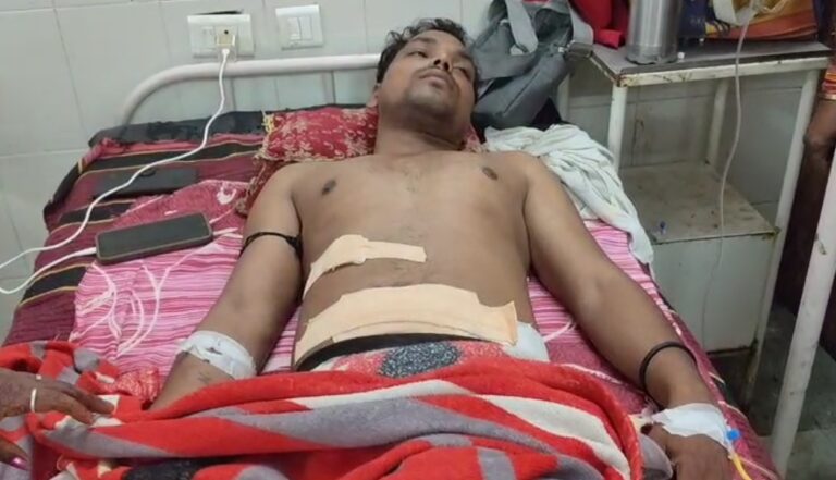 सागर के कोतवाली क्षेत्र में युवक पर जानलेवा हमला, चाकुओं से गोदकर किया लहूलुहान