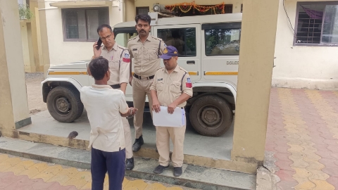 सागर : एक वर्ष से फरार स्थाई गिरफ्तारी वारंटी आरोपी गिरफ्तार