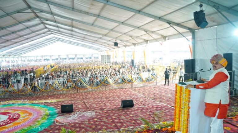 मुख्यमंत्री डॉ. मोहन यादव ने सागर में 50.65 करोड़ के 16 कार्यों का लोकार्पण एवं भूमिपूजन किया