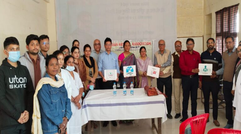 IMA सागर ने सीएचसी खुरई में मनाया निमोनिया के खिलाफ जीवनदायी उत्सव