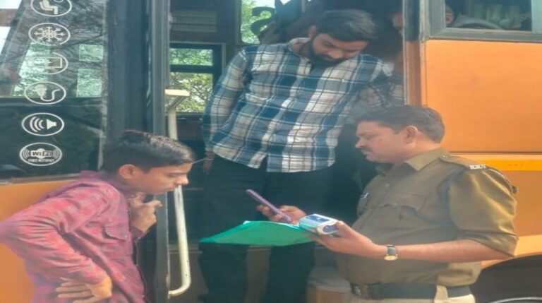 परिवहन की कार्यवाई: यात्री बस का पंजीयन निरस्त कर स्क्रेप का दिया आदेश, 16 वाहनों पर जुर्माना
