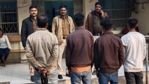 अवैध हथियार रखने वाले आरोपी सहित शासकीय कार्य में बाधा व मारपीट करने वाले 3 आरोपी गिरफ्तार