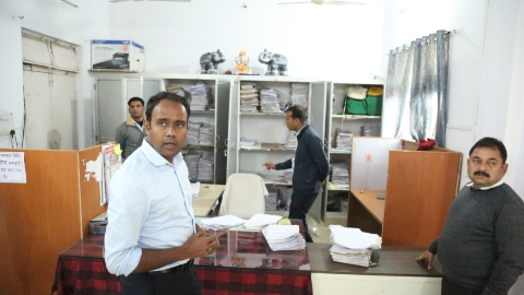 कलेक्टर ने किया सामुदायिक स्वास्थ्य केंद्र रहली का किया निरीक्षण, दिये आवश्यक निर्देश