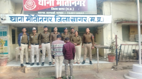 मंदिर की पवित्र दान-पेटी में चोरी करने वाला शातिर आरोपी गिरफ्तार पुलिस की तत्परता से चोरी की राशि बरामद