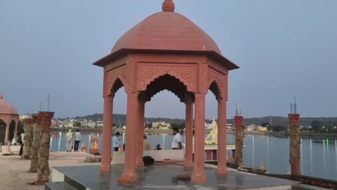 स्मार्ट सिटी सागर को नई सौगात, संजय ड्राइव स्थित छोटे तालाब में 12 ज्योतिर्लिंग सहित धार्मिक आकृतियों का निर्माण