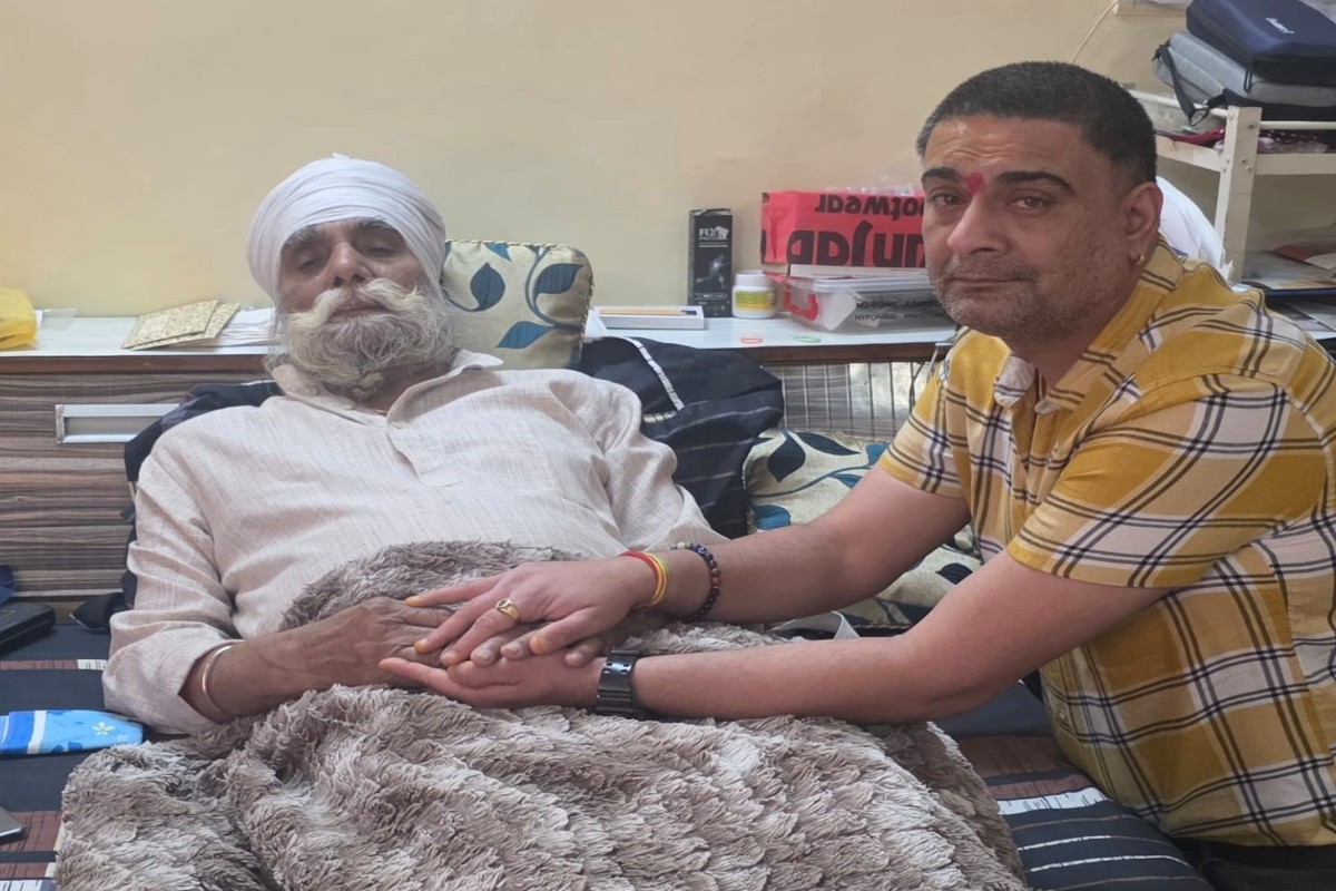 सिखों के पवित्र तीर्थ स्थल सरहंद फतेहगढ़ साहिब में पिता के जल्द स्वस्थ होने की कामना को लेकर मनी सिंह करेंगे स्वर्ण दान